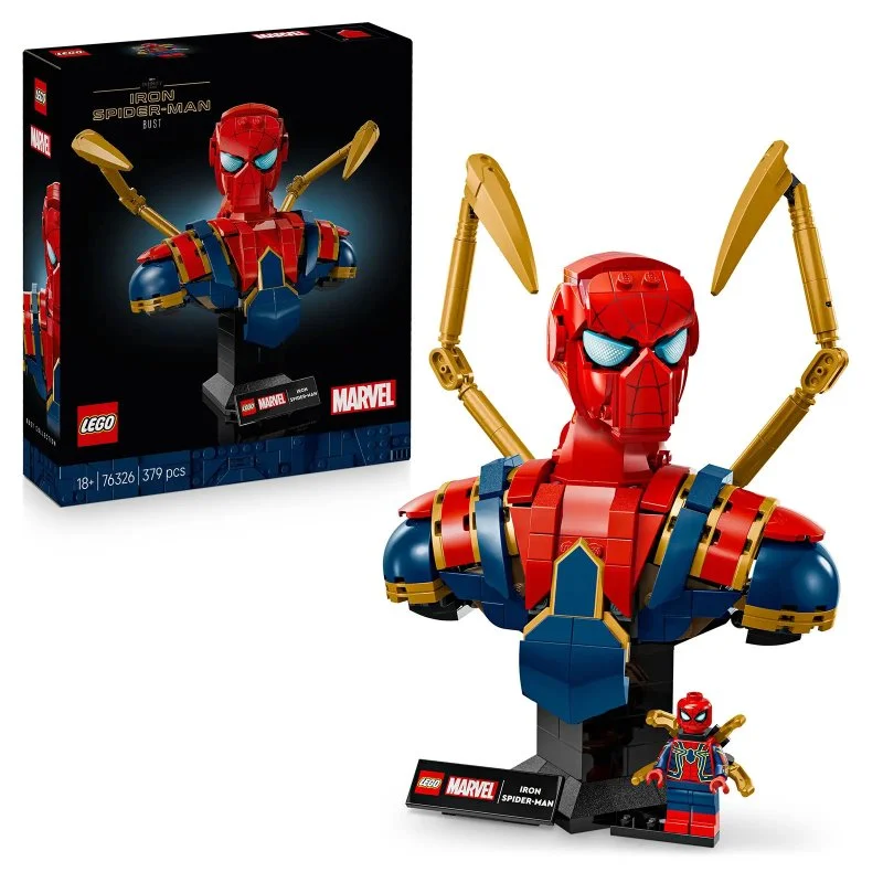 ǀ Marvel 76326 Popiersie Iron Spider-Mana