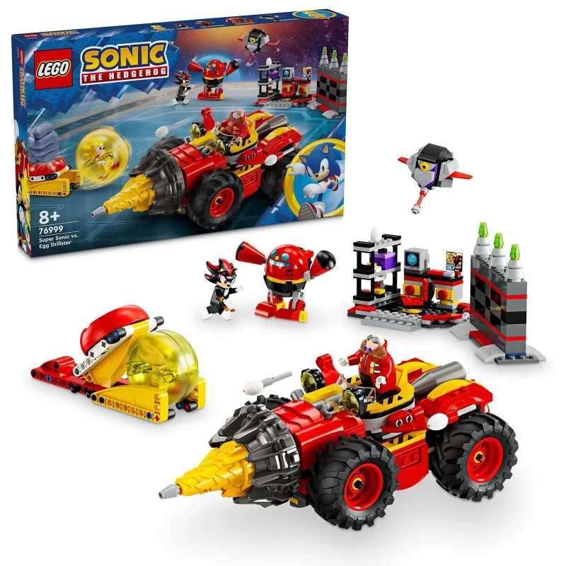 Sonic the Hedgehog™ 76999 Super Sonic kontra Egg Drillster