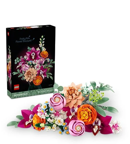 Botanicals 10342 Piękny bukiet różowych kwiatów