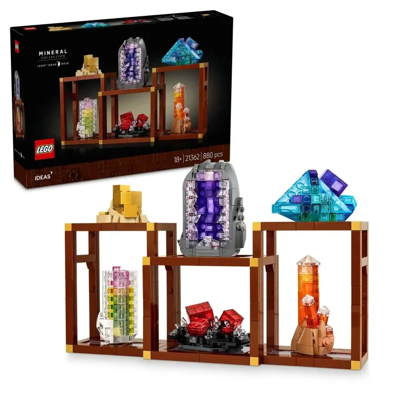 Ideas 21362 Kolekcja minerałów