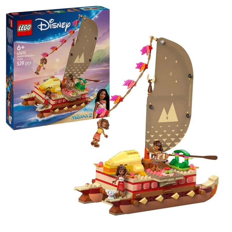 Disney 43270 Vaiana i przygoda na kanoe