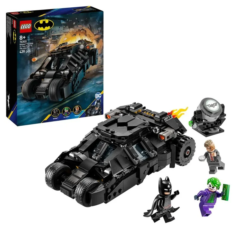 DC Batman™ 76303 Batman™ Tumbler kontra Two-Face™ i Joker™