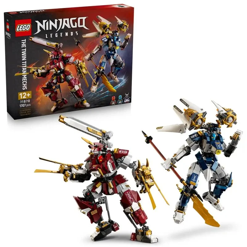NINJAGO® 71870 Para tytanicznych robotów