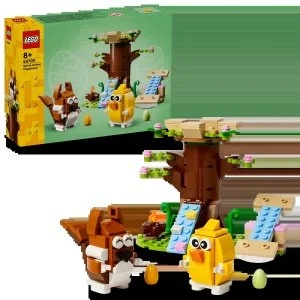 LEGO® Iconic 40709 Wiosenny plac zabaw dla zwierzątek