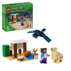 LEGO® Minecraft® 21251 Steve i wyprawa na pustynię