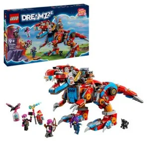 LEGO® DREAMZzz™ 71484 Cooper i jego robotyczny dinozaur C-rex