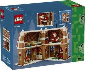LEGO® 40809 Świąteczna chatka z piernika, świąteczny prezent dla dzieci
