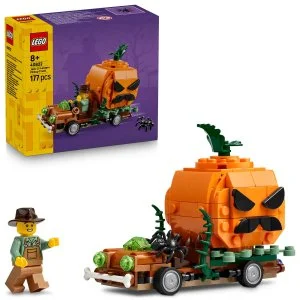 LEGO® 40822 Pick-up z halloweenowymi dyniami, kreatywny zestaw konstrukcyjny