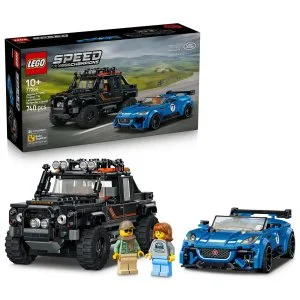 LEGO® Speed Champions 77264 Jaguar Project 7 i Land Rover Defender