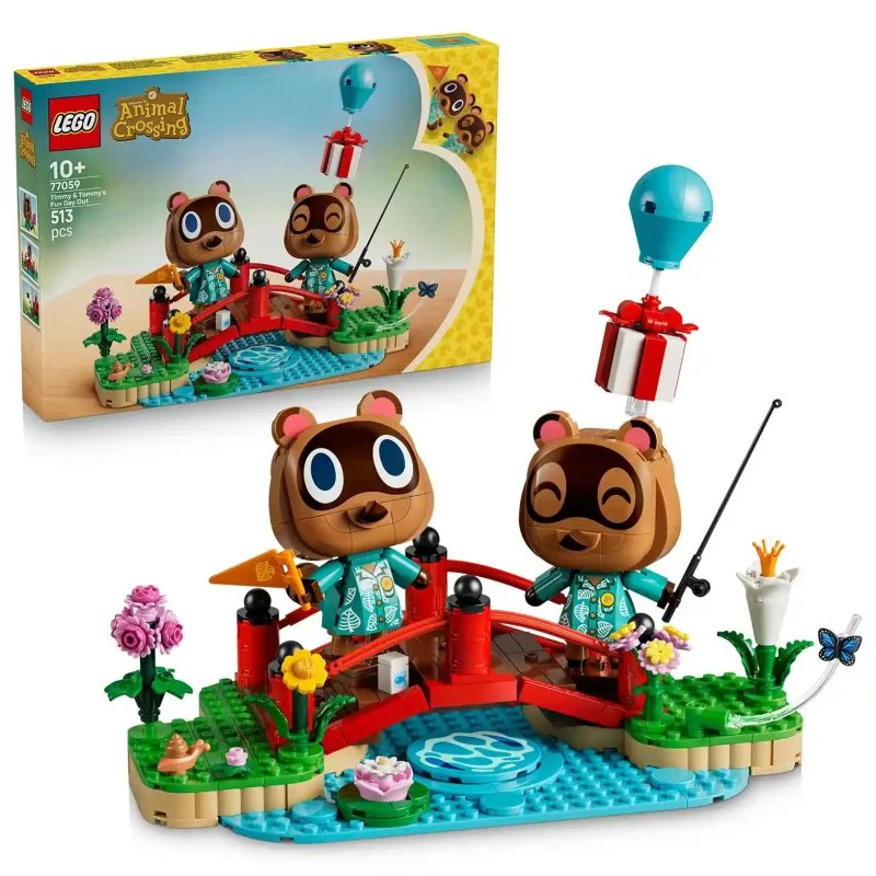 Animal Crossing™ 77059 Timmy i Tommy oraz wesoły dzień na świeżym powietrzu