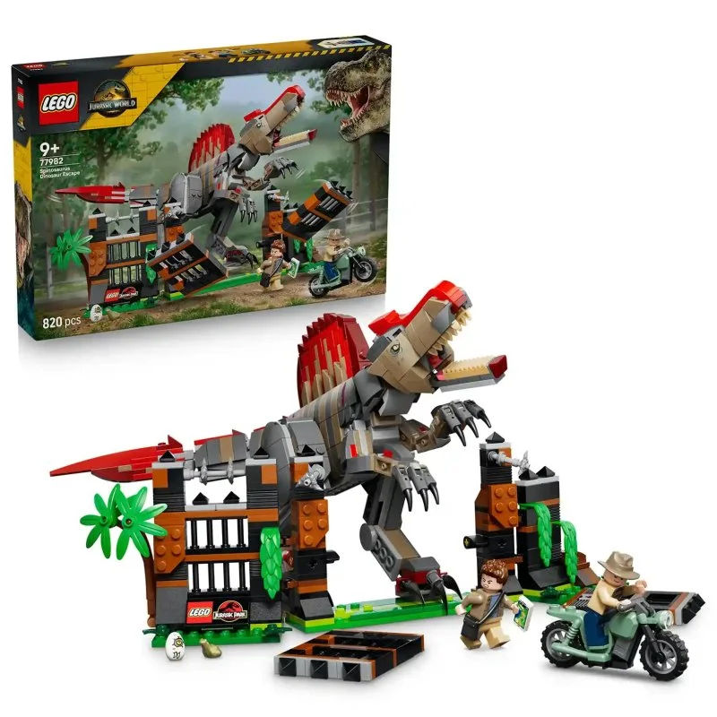 Jurassic World 77982 Ucieczka dinozaura spinozaura