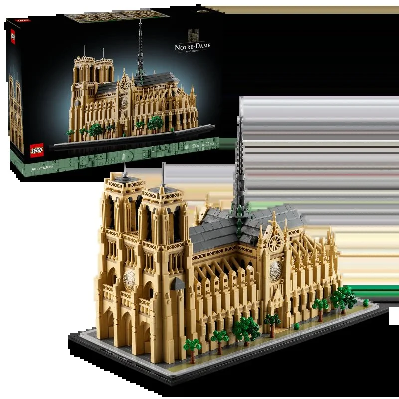 Architecture 21061 Notre-Dame w Paryżu