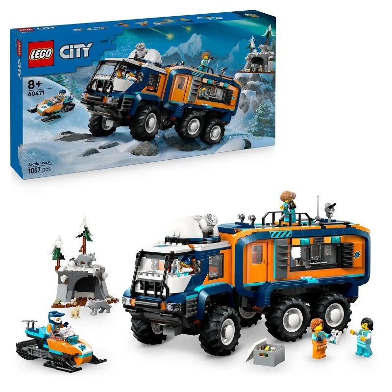 City 60471 Ciężarówka z laboratorium dla odkrywców Arktyki