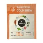 LEROS Mieszanka ziołowa Eukalyptus Cold Brew – saszetki do zaparzania (20 x 1,8 g) – do przygotowania mrożonej herbaty