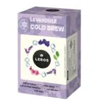 LEROS Mieszanka ziołowa Lawenda Cold Brew - torebki do zaparzania (20 x 1,2 g) - do przygotowania herbaty mrożonej