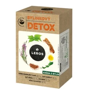 LEROS Herbata ziołowa Ziołowy detoks - saszetki do zaparzania (20 x 1,5 g) - dla oczyszczenia organizmu