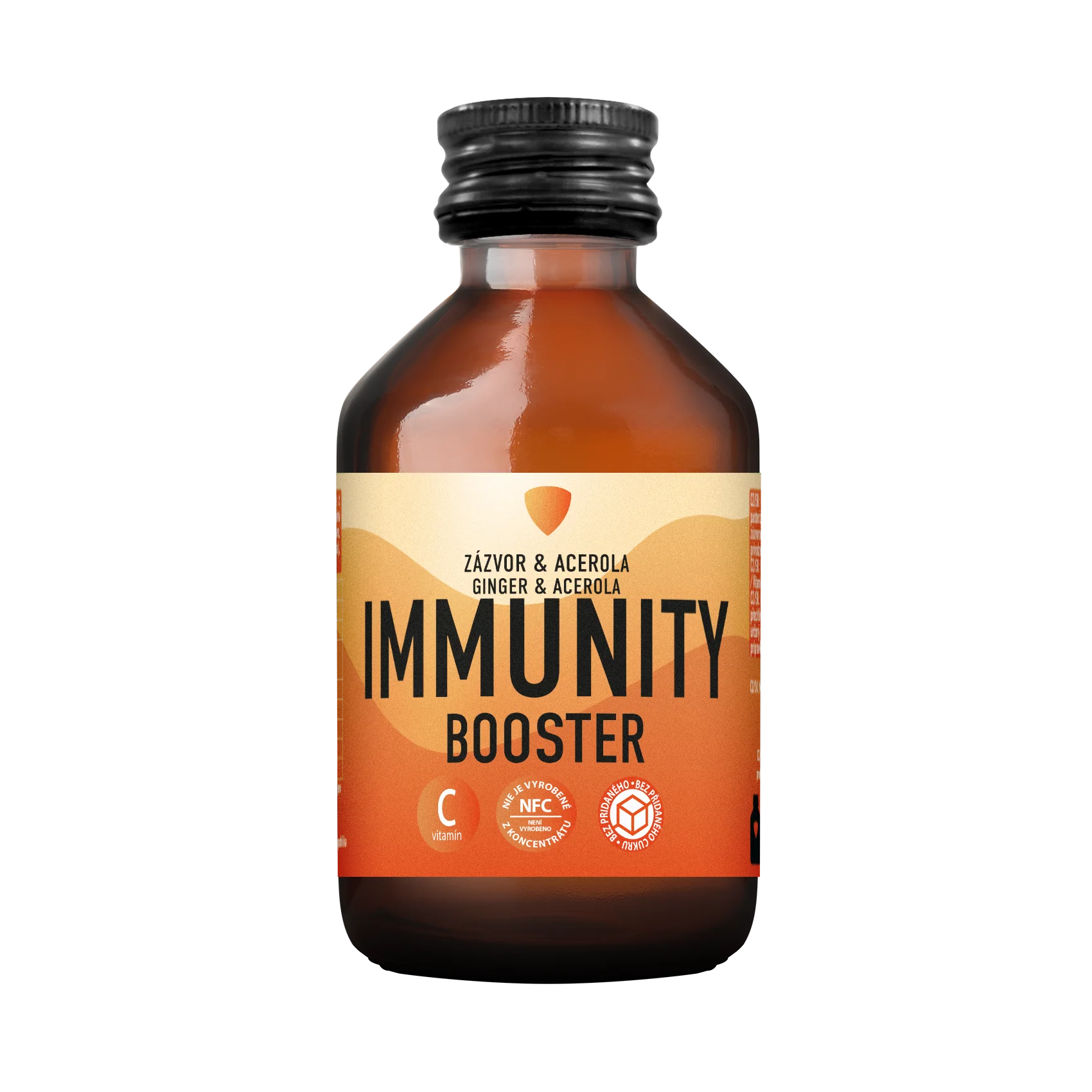 LEROS Healthy booster Imbir i Acerola Immunity shot (100 ml) - na wzmocnienie odporności