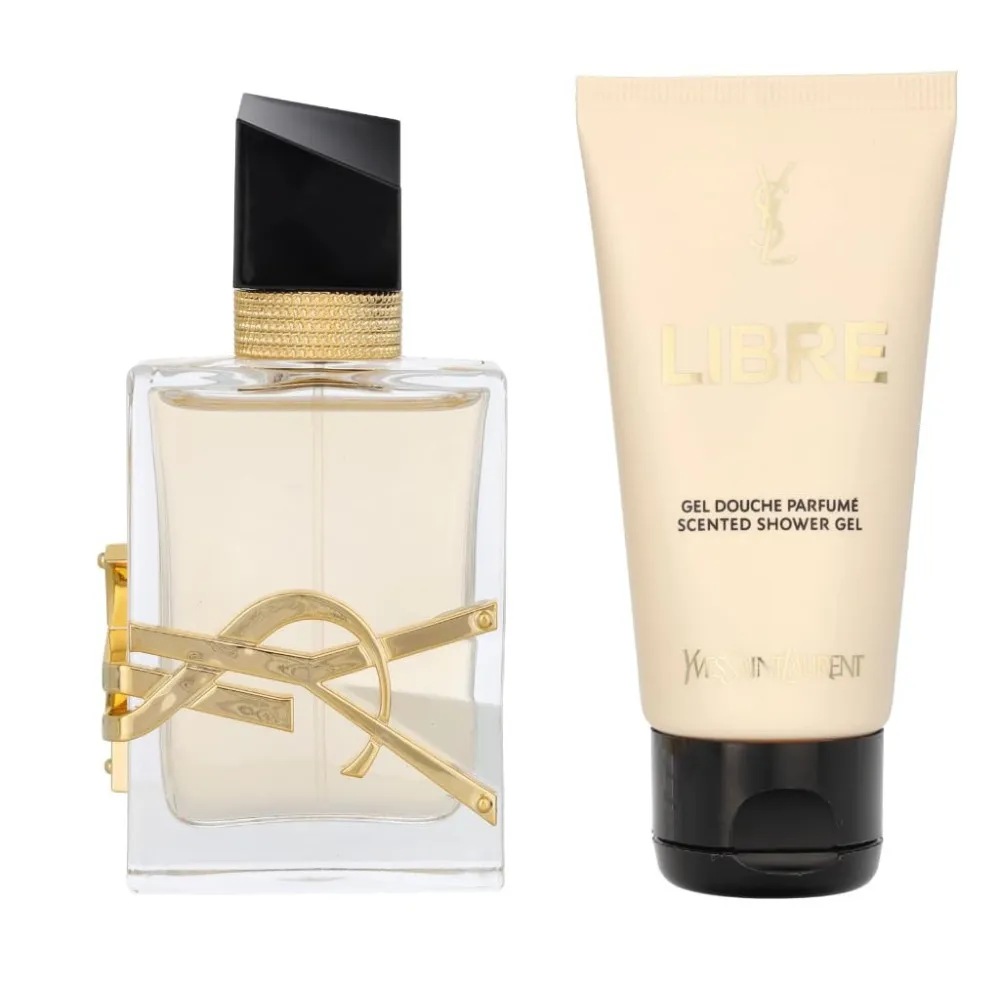 Libre zestaw prezentowy dla kobiet woda perfumowana 50 ml + żel pod prysznic