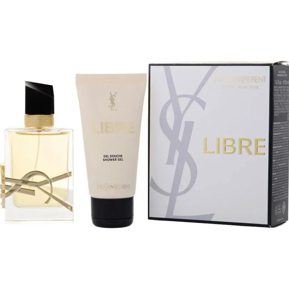 Libre zestaw prezentowy dla kobiet woda perfumowana 50 ml + żel pod prysznic