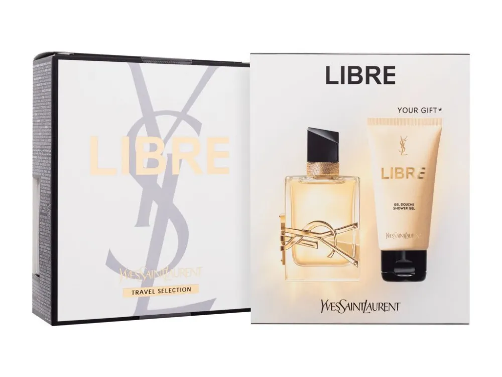 Libre zestaw prezentowy dla kobiet woda perfumowana 50 ml + żel pod prysznic