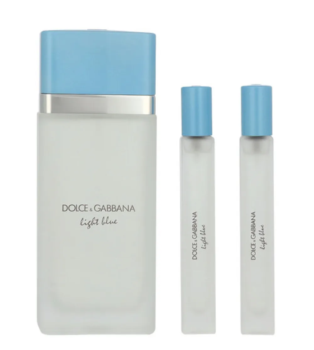 Light Blue woda toaletowa dla kobiet 100 ml + 2 x EDT MINI 10 ml