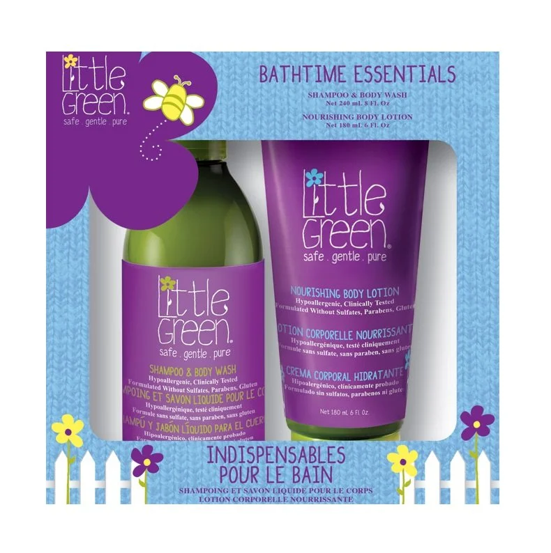 KIDS Bathtime Essentials Box dla dzieci (żel pod prysznic+mleczko do ciała) +180 ml