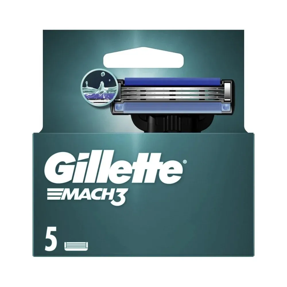 Mach3 Wymienne ostrza 5 szt.