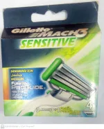 Mach3 Sensitive wkłady do maszynki 4 szt. dla mężczyzn