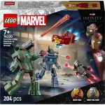 Marvel 76313 Logo MARVEL i minifigurki
