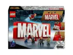 Marvel 76313 Logo MARVEL i minifigurki