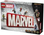 Marvel 76313 Logo MARVEL i minifigurki