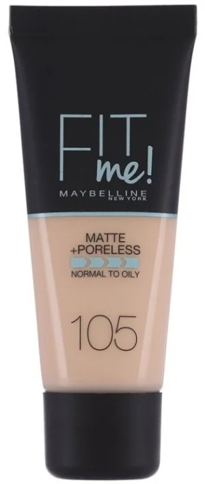Maybelline Fit Me! Matte + Poreless - 105 Natural Ivory