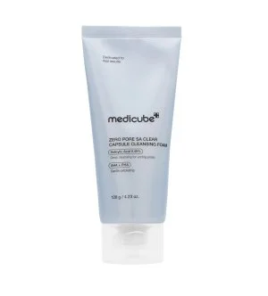 Medicube Zero Pore Capsule Cleansing Foam pianka do głębokiego oczyszczania porów z kapsułkami egzosomów i AHA-BHA-PHA 120 g