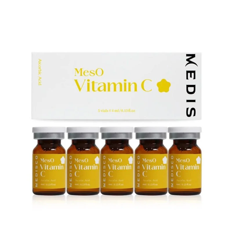 Meso Serum z witaminą C do systemu mezoterapii mikroigłowej 5 x 5 x 4 ml