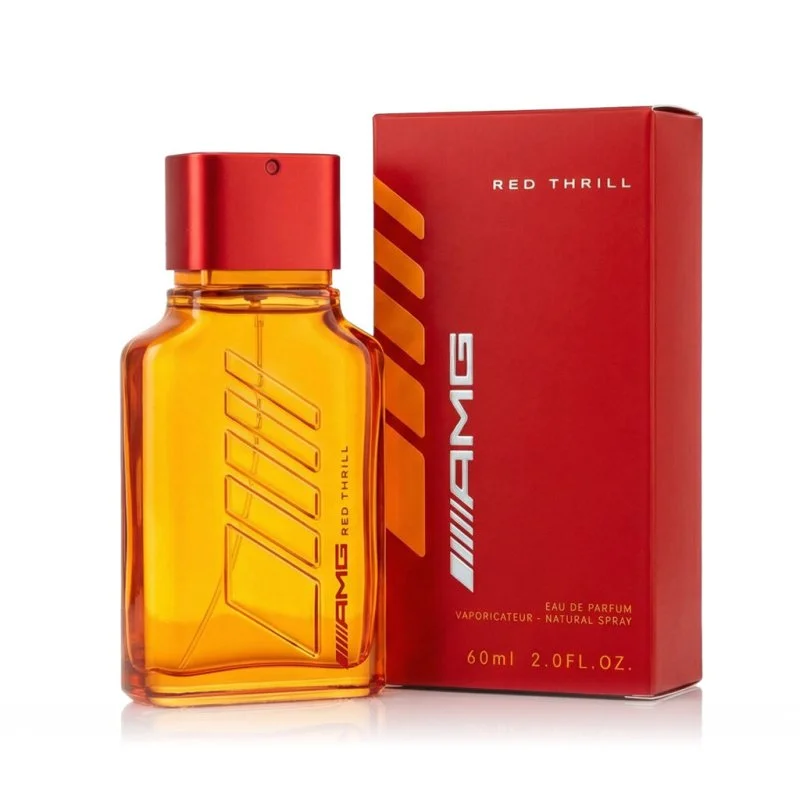 AMG Red Thrill napełnialna woda perfumowana dla mężczyzn 60 ml