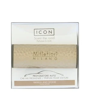 Millefiori Icon Metal Vanilla & Wood zapach do samochodu