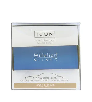 Millefiori Icon Classic Legni & Spezie zapach do samochodu niebieski