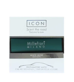 Millefiori Icon Classic White Musk zapach do samochodu zielona