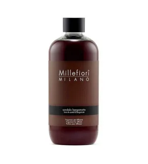 Millefiori Milano Sandalo Bergamotto wkład do dyfuzorów zapachowych 500 ml