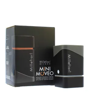 Millefiori Moveo Mini kompaktowy dyfuzor zapachowy czarny