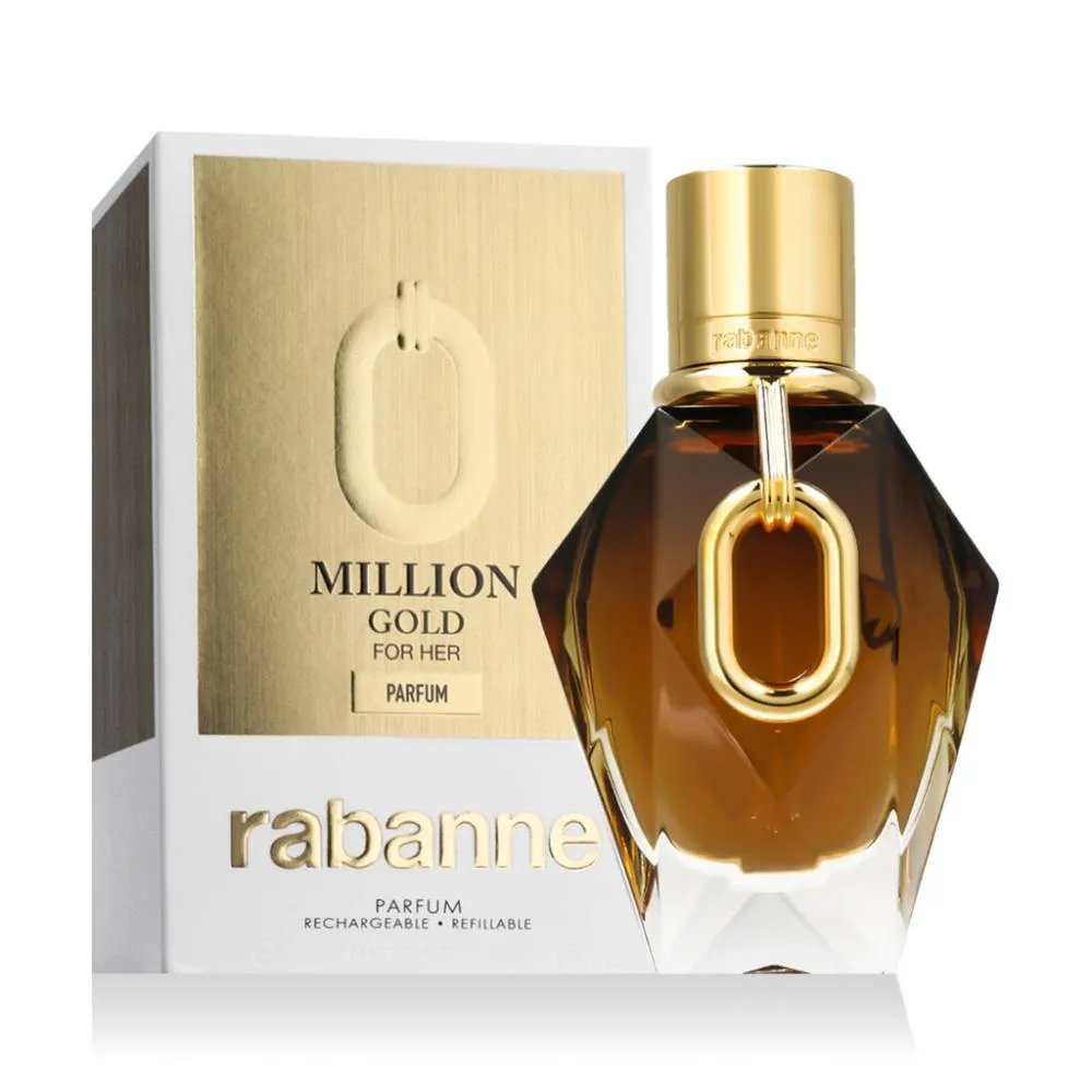 Million Gold For Her perfumy do ponownego napełniania dla kobiet 50 ml
