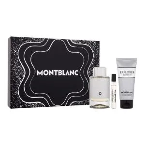 Montblanc Explorer Platinum EDP 100 ml + EDP MINI 7,5 ml + SG do ciała i włosów 100 ml M
