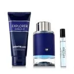 Montblanc Explorer Ultra Blue EDP 100 ml + EDP MINI 7,5 ml + SG 100 ml M