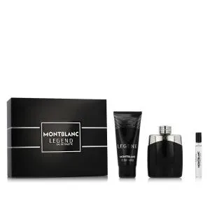 Montblanc Legend for Men EDT 100 ml + EDT MINI 7,5 ml + SG do ciała i włosów 100 ml M