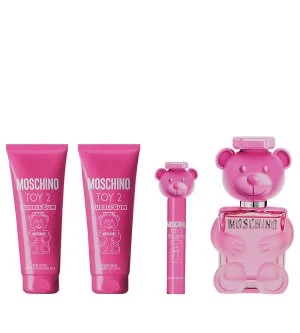 Moschino Toy 2 Bubble Gum zestaw upominkowy 100 ml + mleczko do ciała 100 ml + żel pod prysznic 100 ml + woda toaletowa woda toaletowa dla kobiet