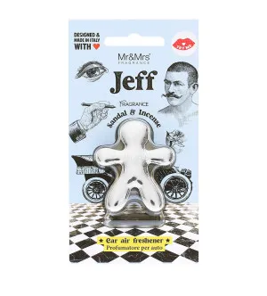 Mr&Mrs Fragrance Jeff Sandal & Incense Zapach do samochodu