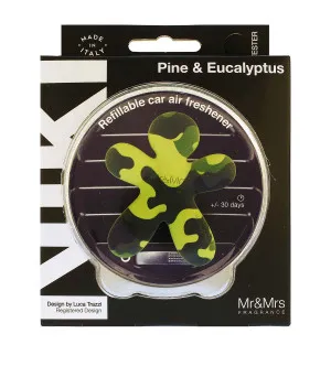 Mr&Mrs Fragrance Niki Pine & Eucalyptus Zapach do samochodu