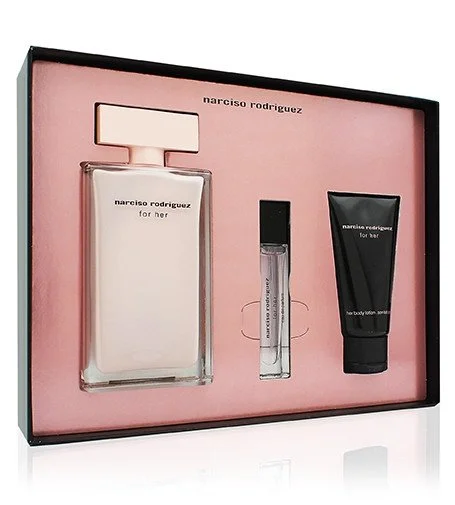 For Her 2024 zestaw prezentowy 100 ml + mleczko do ciała 50 ml + woda perfumowana woda perfumowana dla kobiet