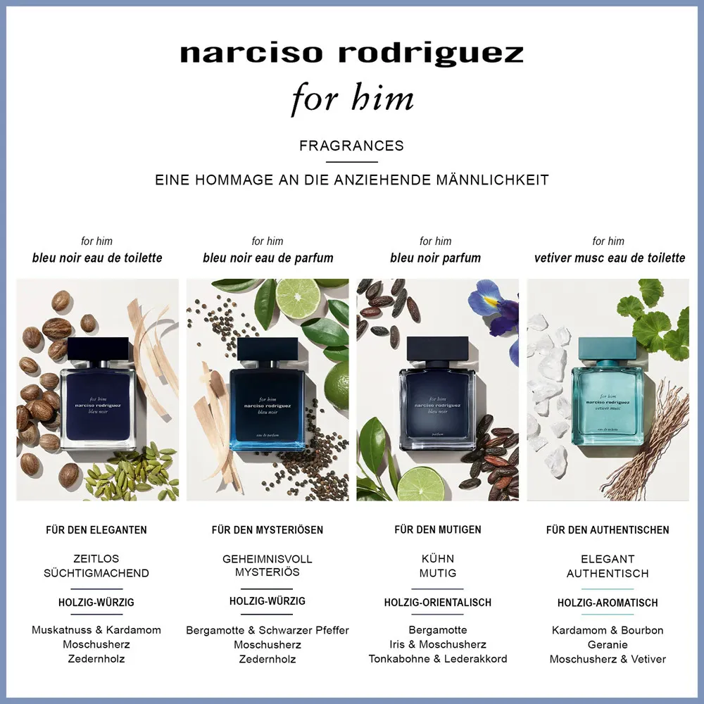 For Him Bleu Noir woda perfumowana dla mężczyzn 100 ml