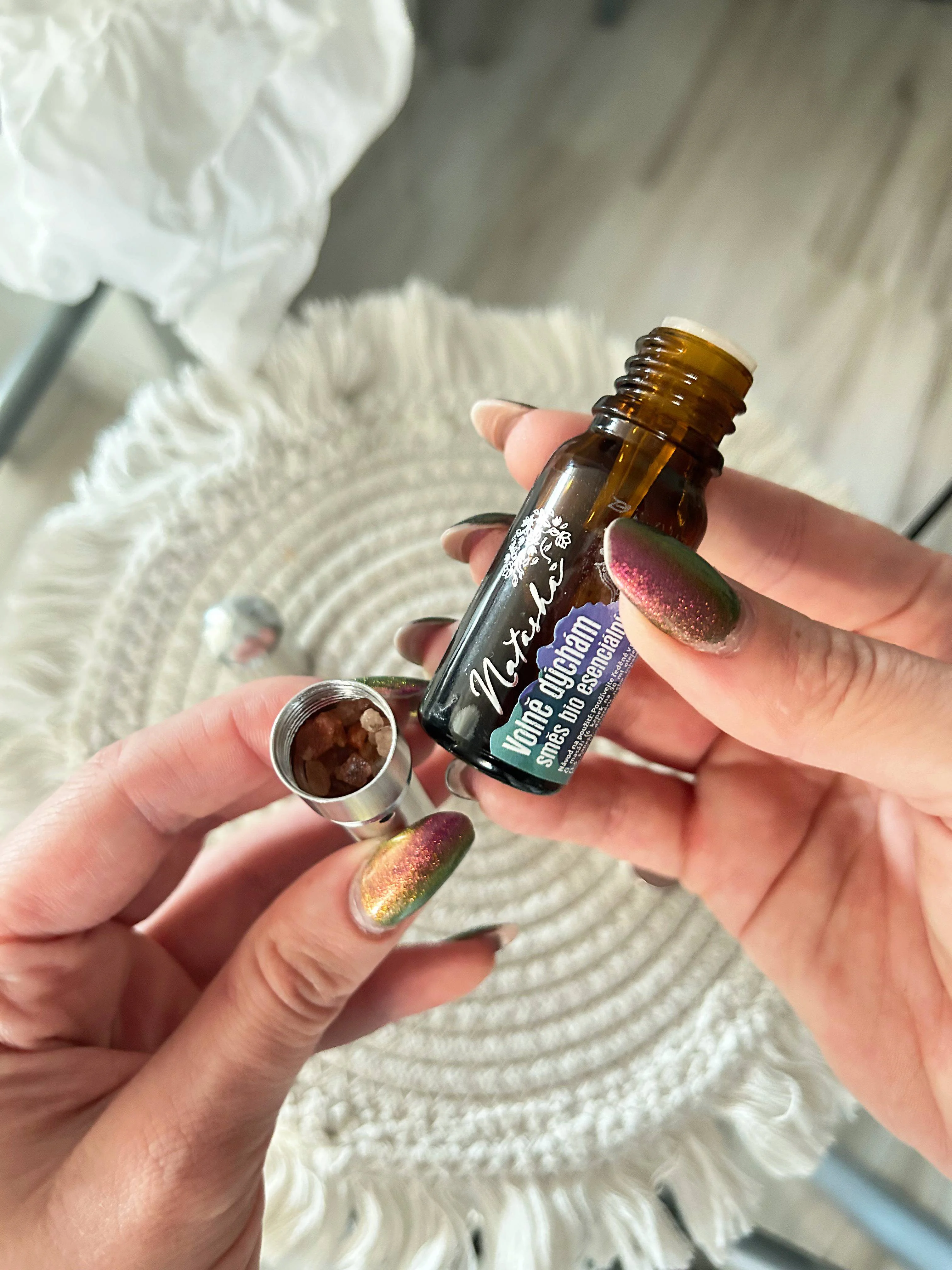 Natasha Zestaw aromaterapeutyczny z inhalatorem - Swobodnie oddycham - pomoc przy zatkanym nosie